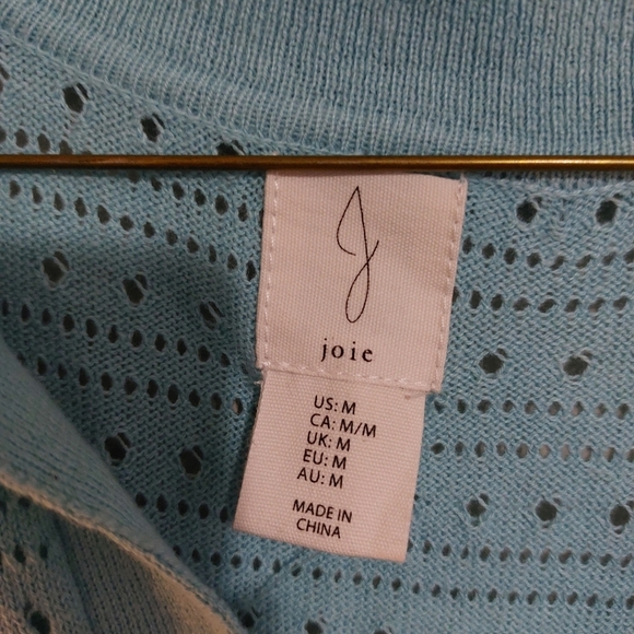 Joie cotton blend knit  top nwt size M - Picture 5 of 5